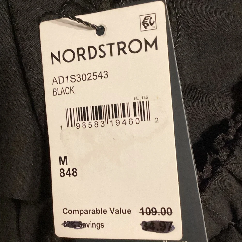 NWT Adrianna Papell Size M Black A-Line‎ Skirt